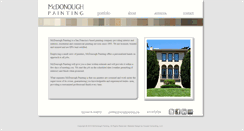 Desktop Screenshot of mcdonoughpainting.com